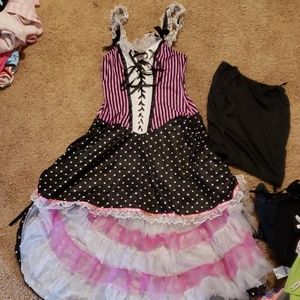 Womens Costume "Burlesque Girl"